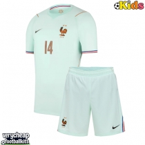 France Adrien Rabiot #14 Replica Away Minikit World Cup 2026 Short Sleeve (+ pants)